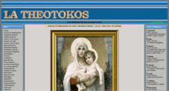 Desktop Screenshot of latheotokos.it